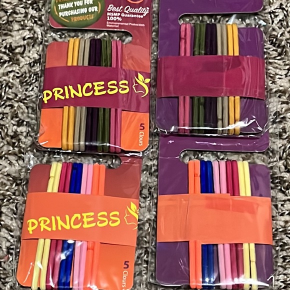8 packs of Princess hair ties - Picture 3 of 3